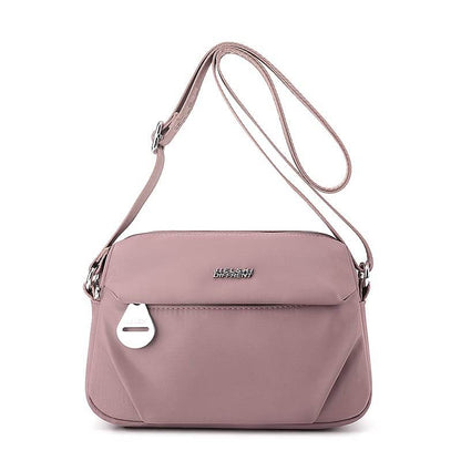 Cross-Border New Fashion Simple Nylon Shoulder Bag Simple Versatile Cross-Body Bag Large Capacity Women's Casual Bag - Price Value Store