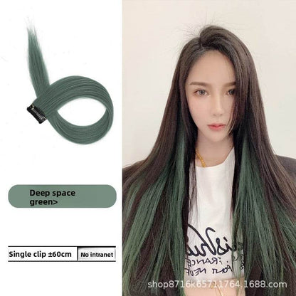 Colorful one-piece wig pieces - Price Value Store