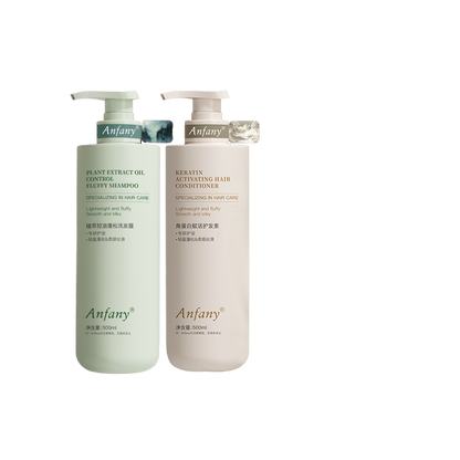 Plant-based oil-control and volumizing shampoo