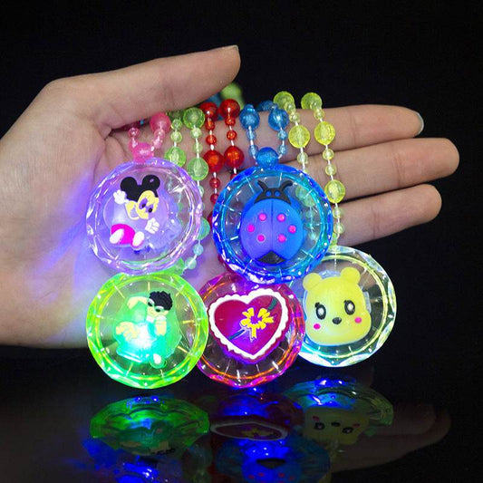 Princess Luminous Necklace with Flashing LED Light - Price Value Store