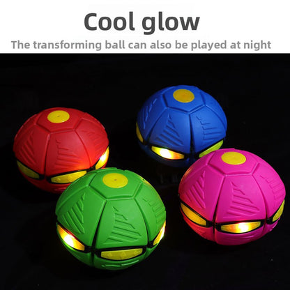 Magic UFO Light-Up Bouncing Deformation Ball