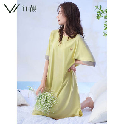 Summer thin short-sleeved modal cotton sexy pajamas - Price Value Store