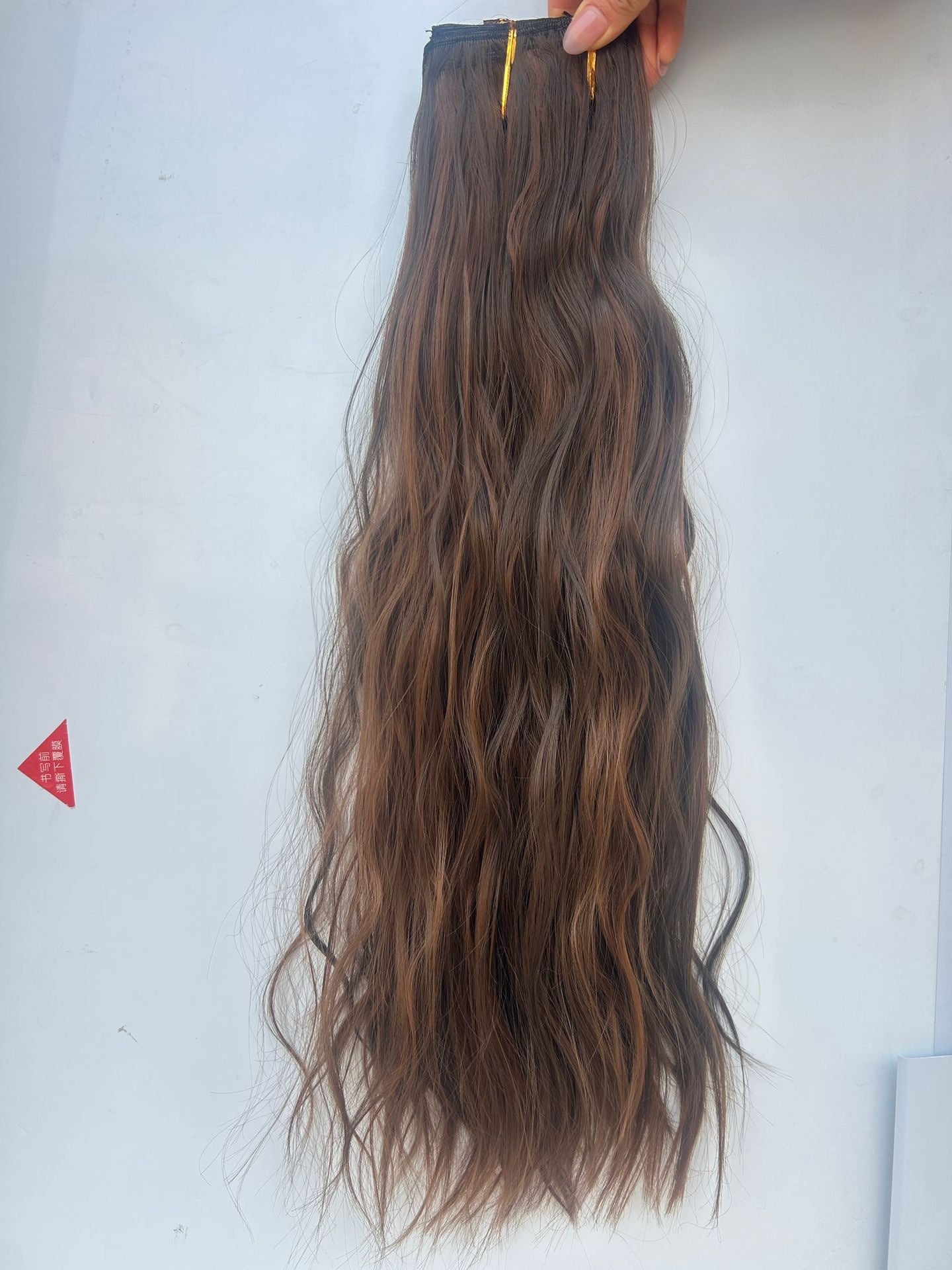 A four-piece wig set