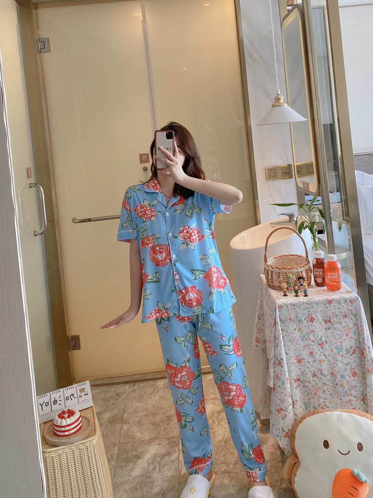 Long pants and cardigan home wear - Price Value Store
