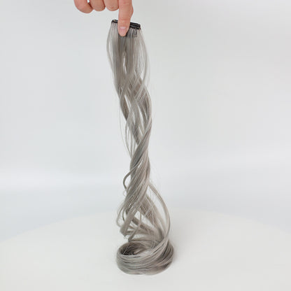 Colorful Curly Hair Piece Wig for Women