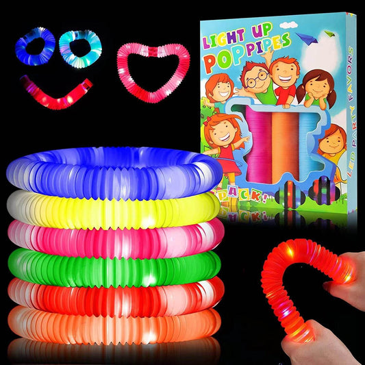 LED Glowing Telescopic Tube Stress Relief Toy - Price Value Store