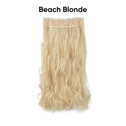 Long Curly Synthetic Hair Extensions with Clips