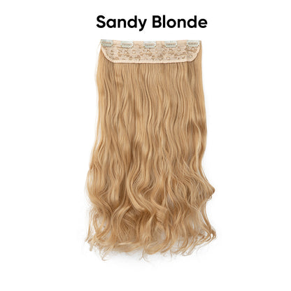 Long Curly Synthetic Hair Extensions with Clips