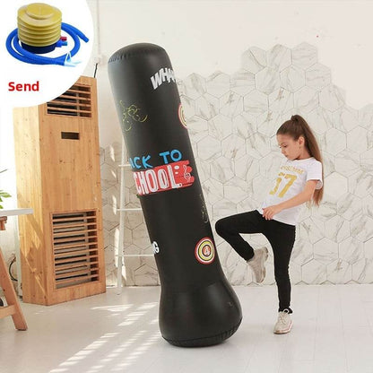 Inflatable fitness boxing column untoppleable figure - Price Value Store