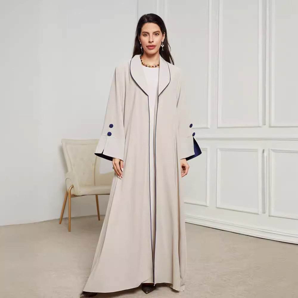 Cardigan with contrasting buttons dress - Price Value Store