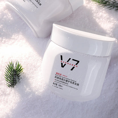 Improving dry frizz smooth hair mask