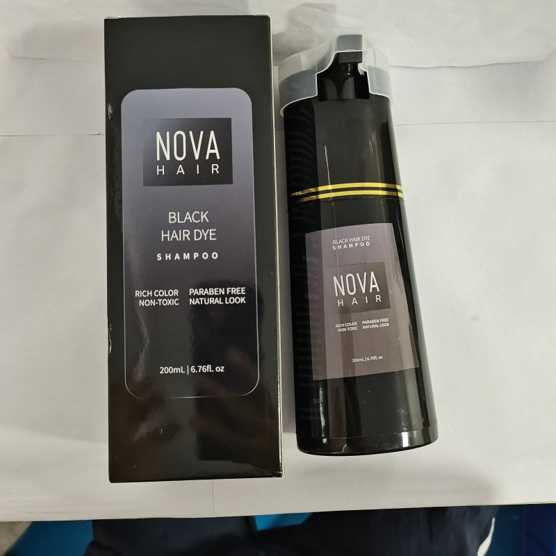 Plant Formula Hair Dye Shampoo 200ml