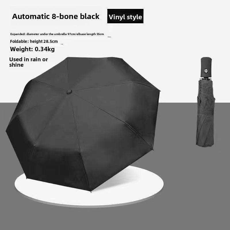 The fully automatic umbrella is suitable for both sunny and rainy days - Price Value Store