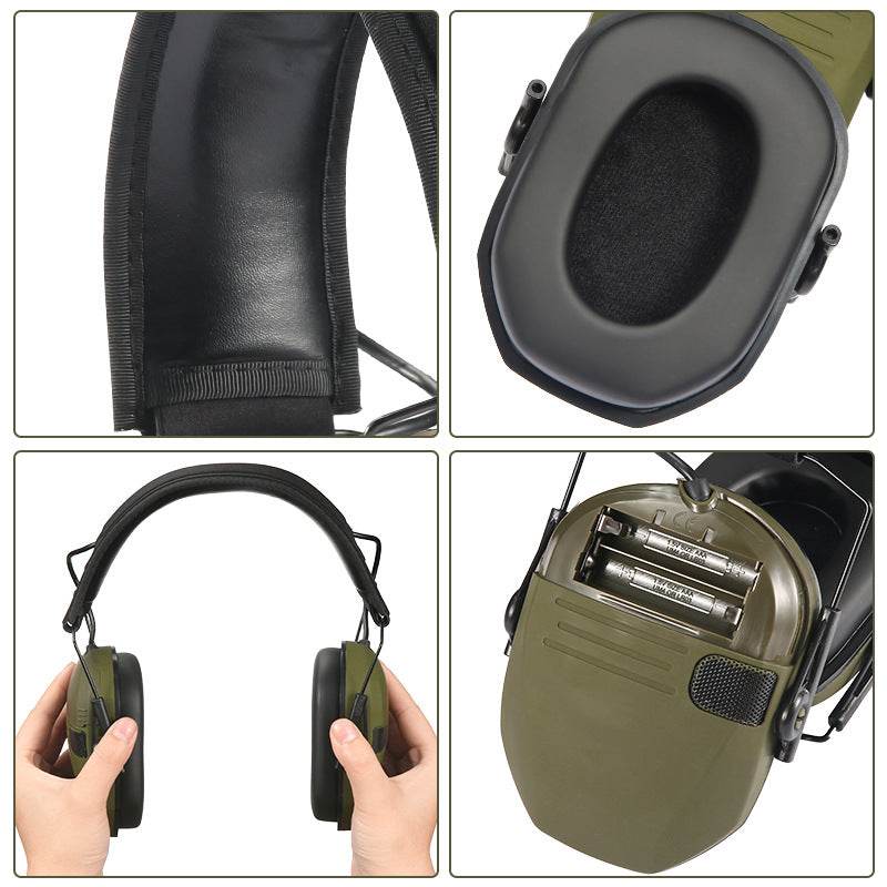 Outdoor Hunting Tactical Noise Reduction Foldable Earmuffs - Price Value Store