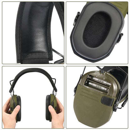Outdoor Hunting Tactical Noise Reduction Foldable Earmuffs - Price Value Store