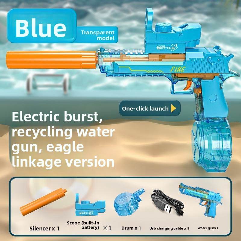 Electric Water Gun with LED Light - Price Value Store