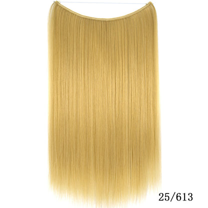Seamless Straight Synthetic Hair Patch