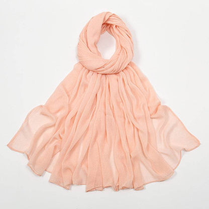 Solid-color simple headscarf - Price Value Store