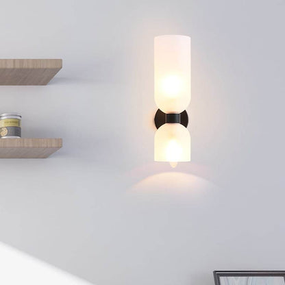 Nordic post-modern wall lamp retro wall lamp up and down lighting bedside lamp bed and breakfast hotel personalized wall lamp - Price Value Store