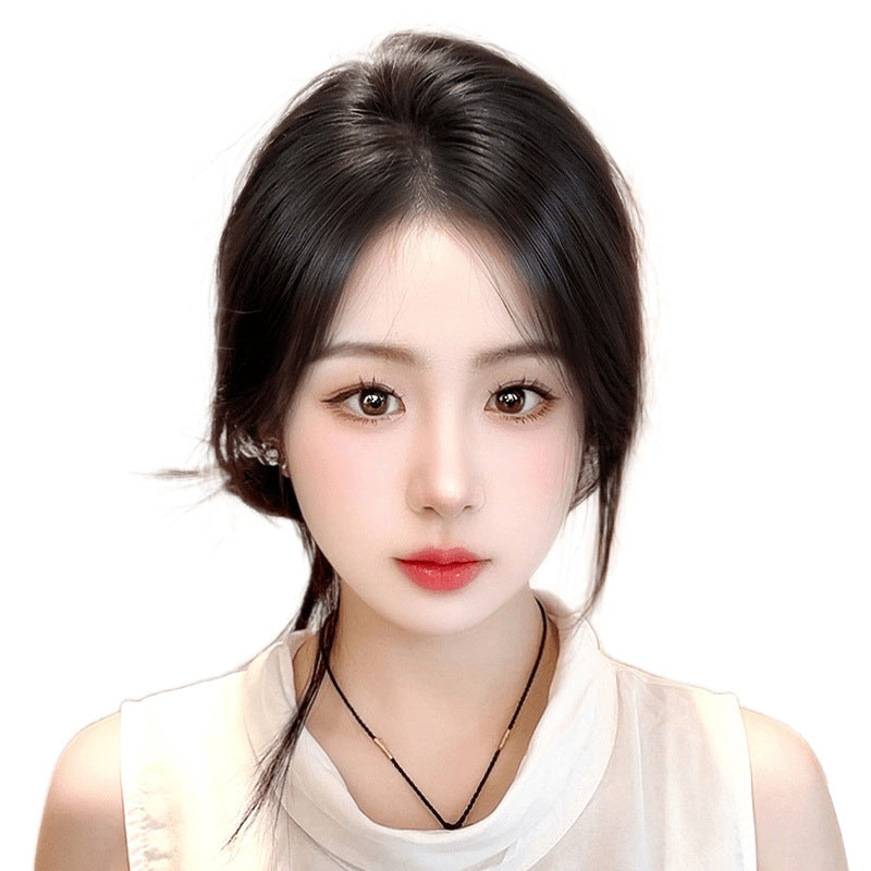 Extended lightweight and breathable bangs wig pieces