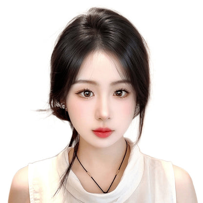 Extended lightweight and breathable bangs wig pieces