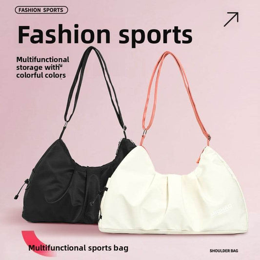 Luggage Bag, Short-Distance Travel Fitness Bag, Large-Capacity Sports Style Backpack, Men's and Women's Shoulder Bag - Price Value Store