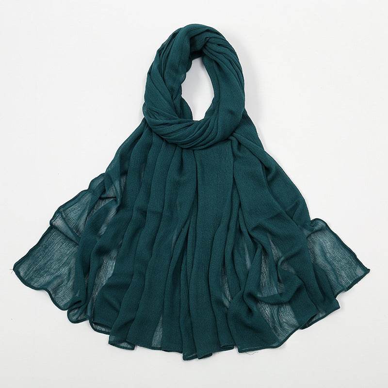 Solid-color simple headscarf - Price Value Store