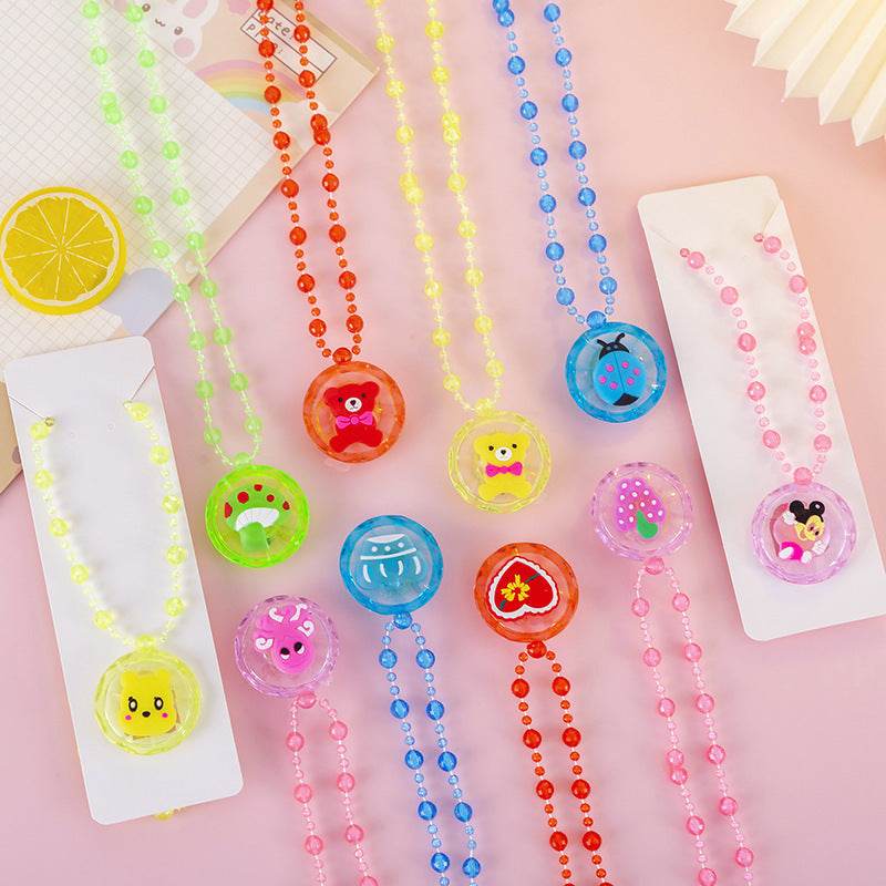 Princess Luminous Necklace with Flashing LED Light - Price Value Store
