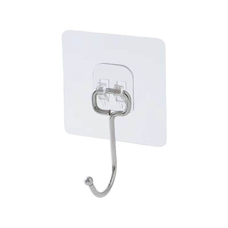 Metal large hook with strong adhesive and no need for drilling holes - Price Value Store