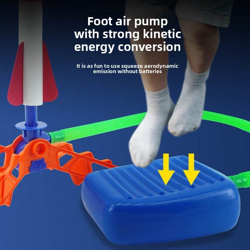 Children's Foot-Powered Luminous Rocket - Price Value Store