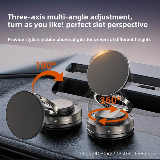 2025 New Vacuum Suction Magnetic Car Phone Holder Navigation & Desktop Mount - Price Value Store