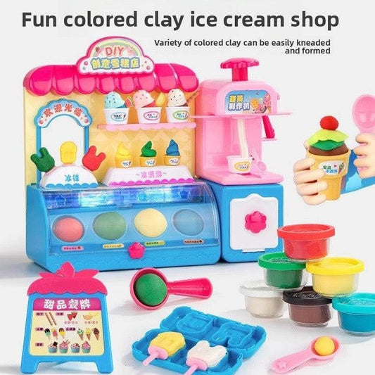 DIY Color Clay Ice Cream Maker Toy - Price Value Store
