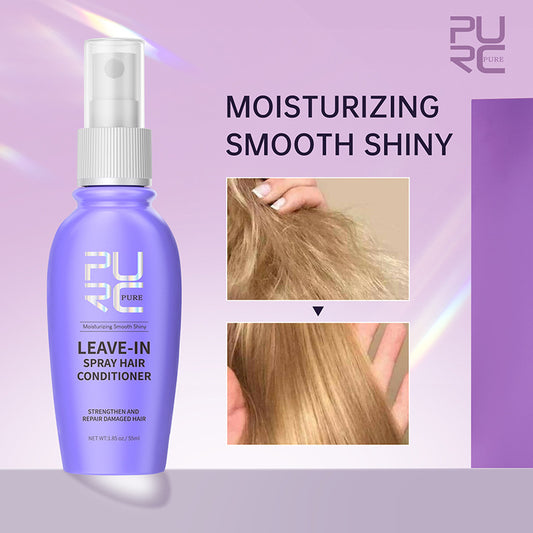 No-steam, no-wash hair care essential oil spray