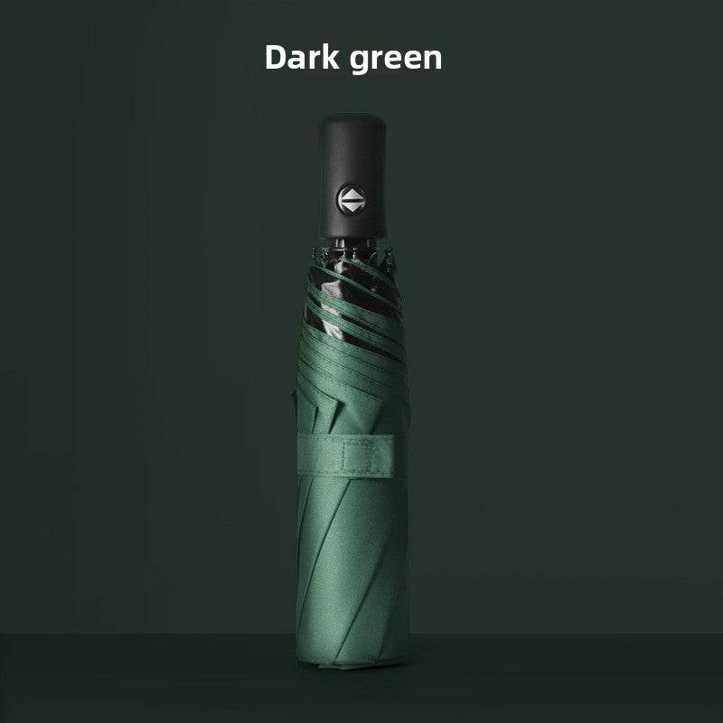 The fully automatic umbrella is suitable for both sunny and rainy days - Price Value Store