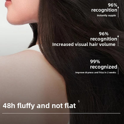 Anti-dandruff and oil-control shampoo protein hair straightening mask