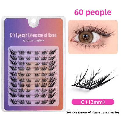 Natural Black Stem False Eyelashes - Price Value Store