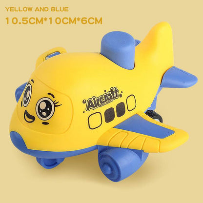 Press-and-Go Cartoon Airplane Inertia Toy Car - Price Value Store