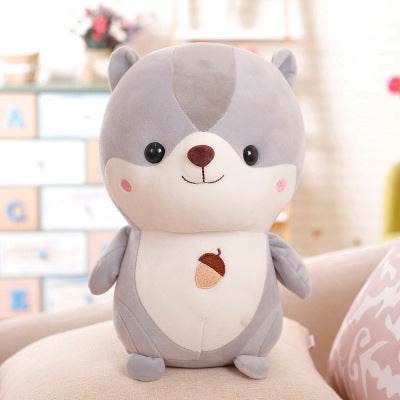 Cute Squirrel Plush Doll Soft Stuffed Animal Toy - Price Value Store