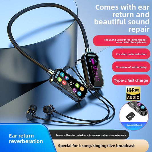 Wireless Bluetooth Headset with Color Screen - Price Value Store