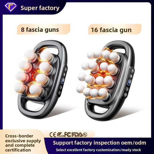 The multi-head fascia gun delivers powerful and deep strikes - Price Value Store