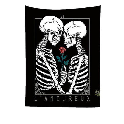 Cross-border exclusive for ins Nordic style hanging cloth custom bedside layout background cloth wall cloth bedroom living room tapestry custom - Price Value Store