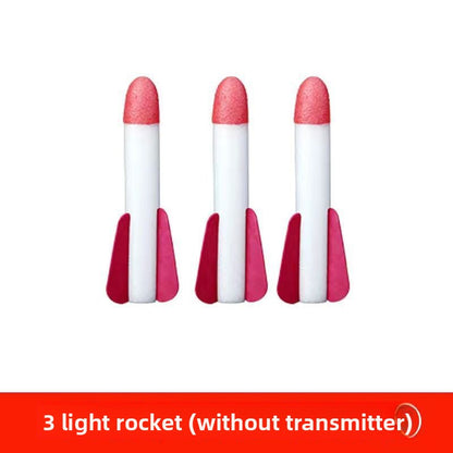 Foot Launch Luminous Rocket Toy