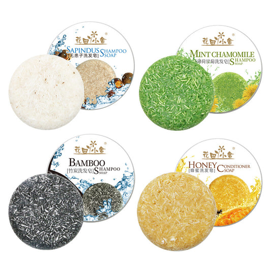 Natural Plant Shampoo Soap