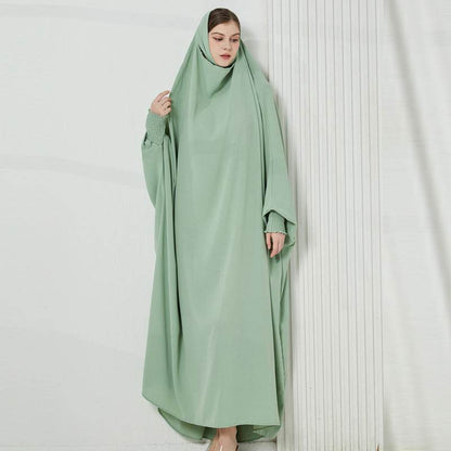 Women's Pure Color Turban Robe - Price Value Store