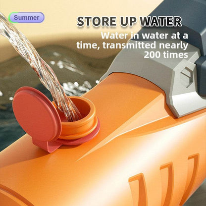 Double-nozzle dinosaur duck water gun water splashing toy - Price Value Store