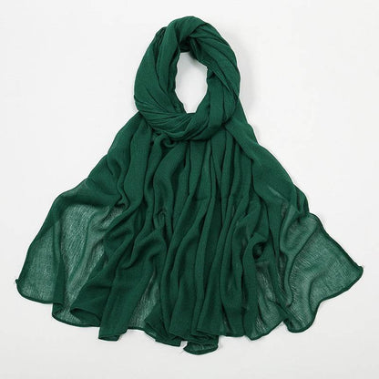 Solid-color simple headscarf - Price Value Store