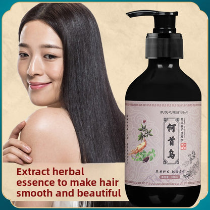 Polygonum Multiflorum Herbal Hair - Nourishing Shampoo