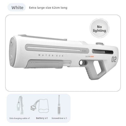 Continuous electric water gun with manual and automatic pulse to - Price Value Store