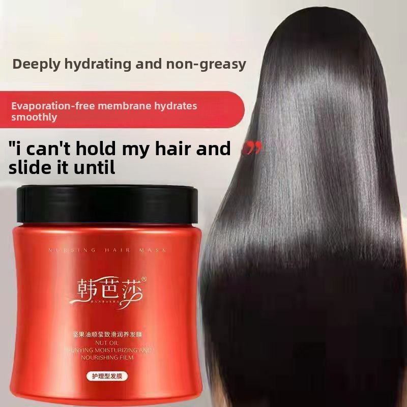 Deeply moisturizing and repairing frizzy hair mask