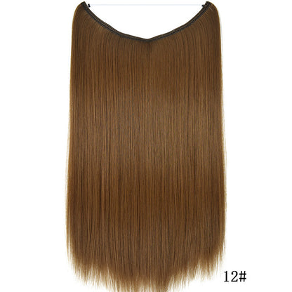 Seamless Straight Synthetic Hair Patch